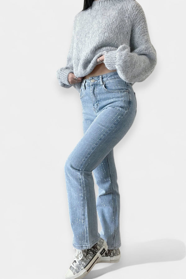 Vaqueros brillantes de verano