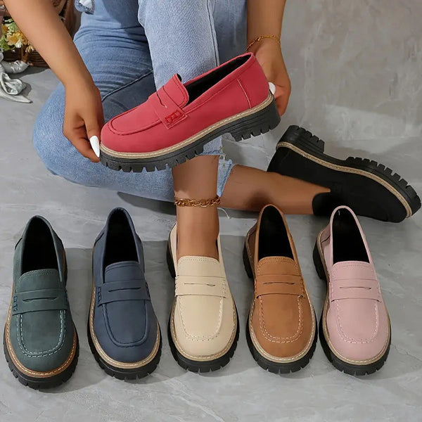 Emberly | Mocasines ortopédicos sin cordones para uso diario