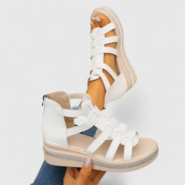 Kendall | Sandalias ortopédicas con pedrería