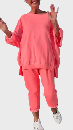 Conjunto con escote redondo