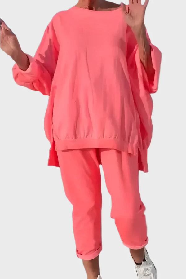 Conjunto con escote redondo