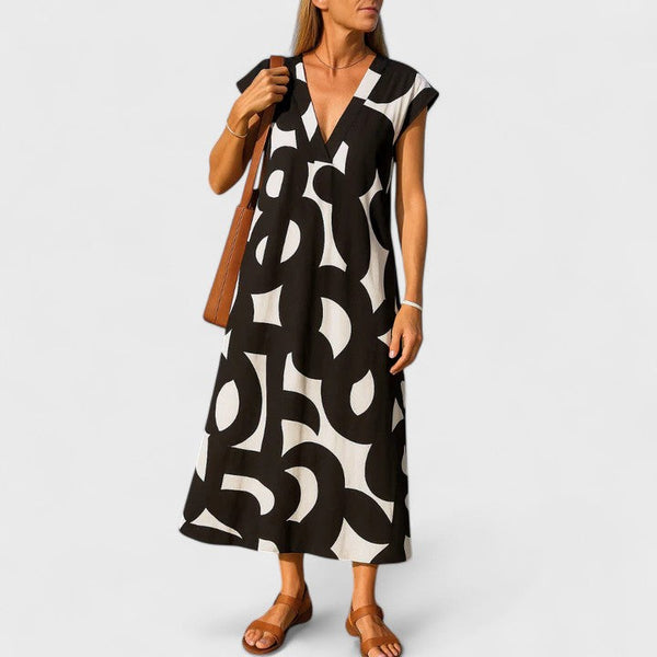 Valery™ | Vestido fluido con escote en V