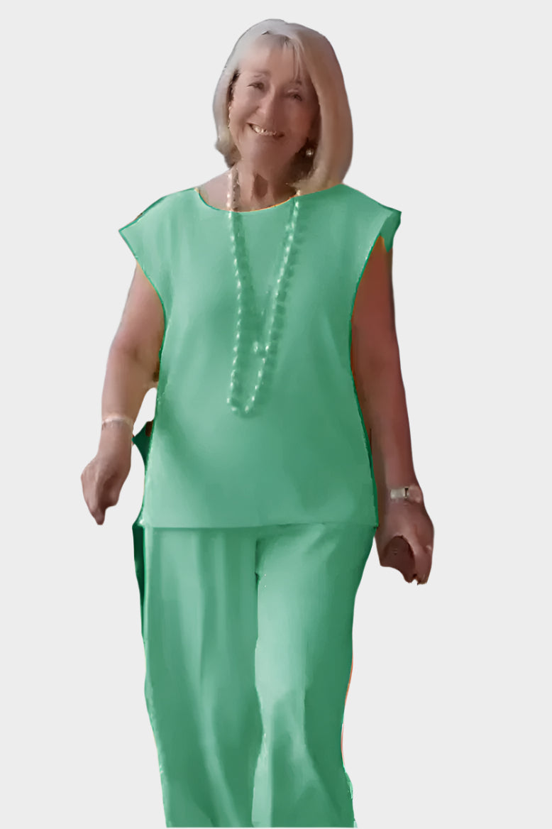 Conjunto de ropa elegante y cómodo