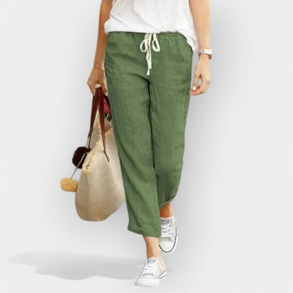 Pantalones de algodón ligero