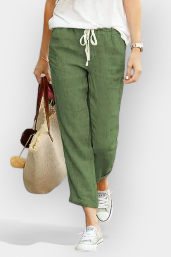 Pantalones de algodón ligero