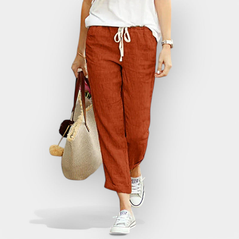 Pantalones de algodón ligero