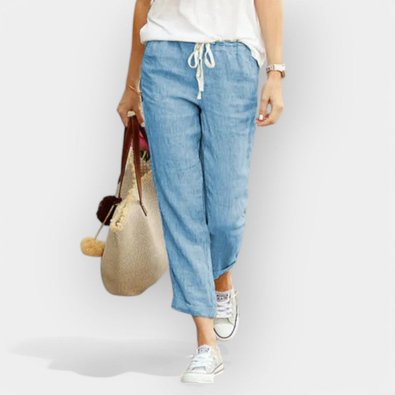 Pantalones de algodón ligero