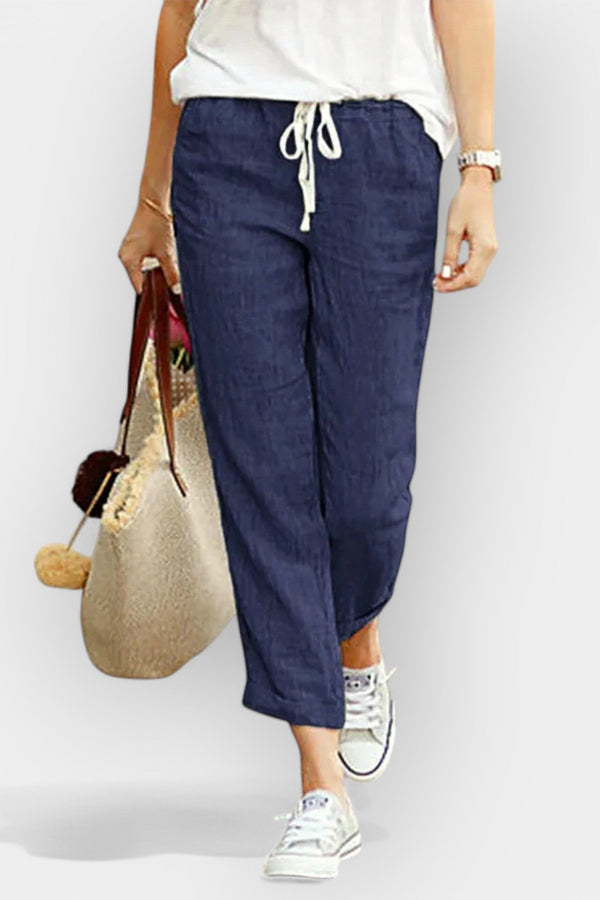 Pantalones de algodón ligero