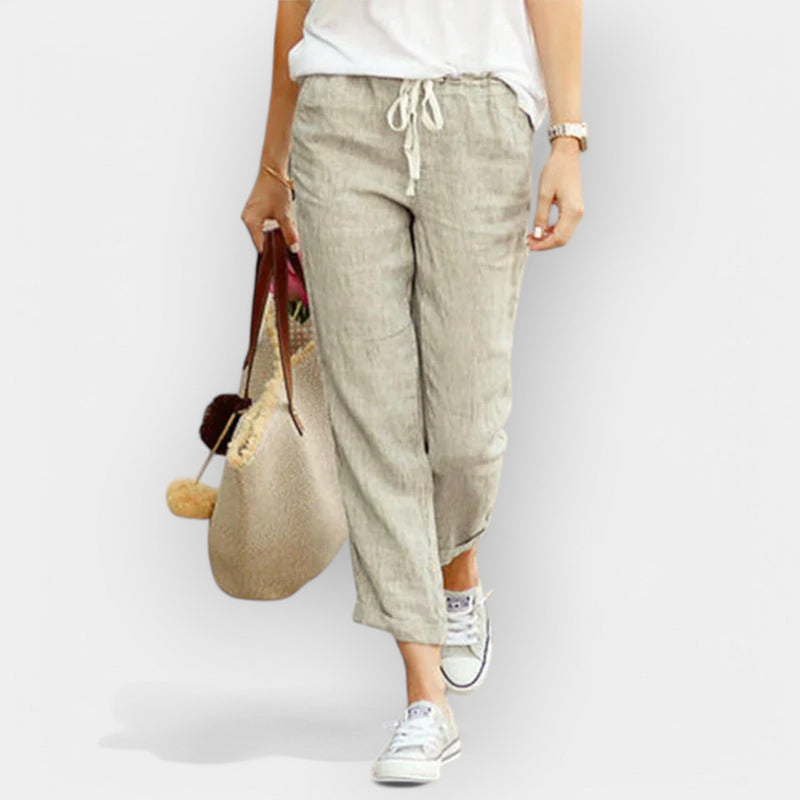 Pantalones de algodón ligero