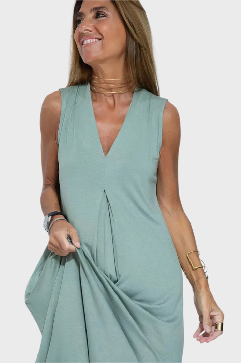 Conjunto de vestido y cárdigan