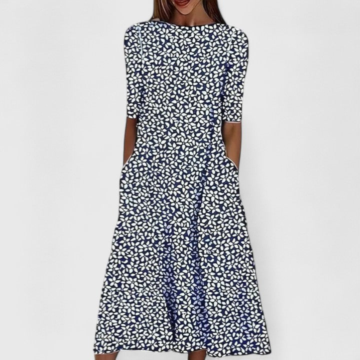 Sarah | Elegante vestido midi