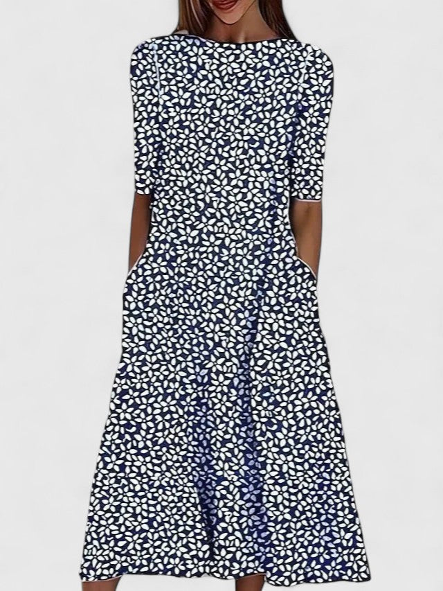 Karelieth | Vestido midi sofisticado
